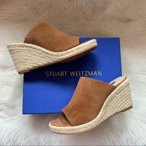 New! STUART WEITZMAN Marabella Espadrille Wedges